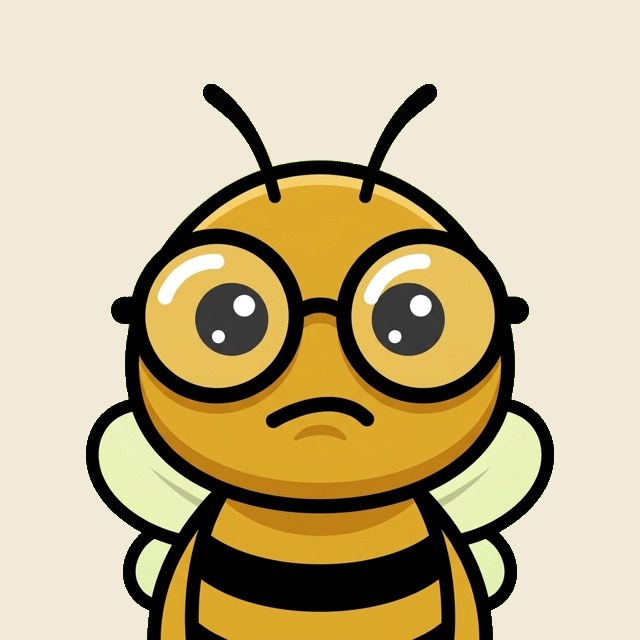 The Rookie, a wide-eyed bee